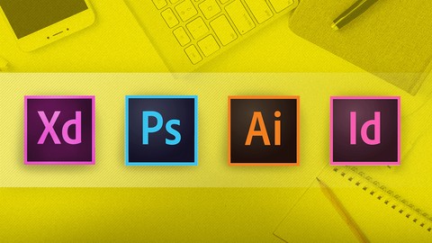 Course Adobe CC Masterclass: Photoshop, Illustrator, XD & InDesign
